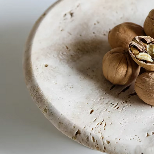 Marble Reception Tray – Decorative Stone Bowl