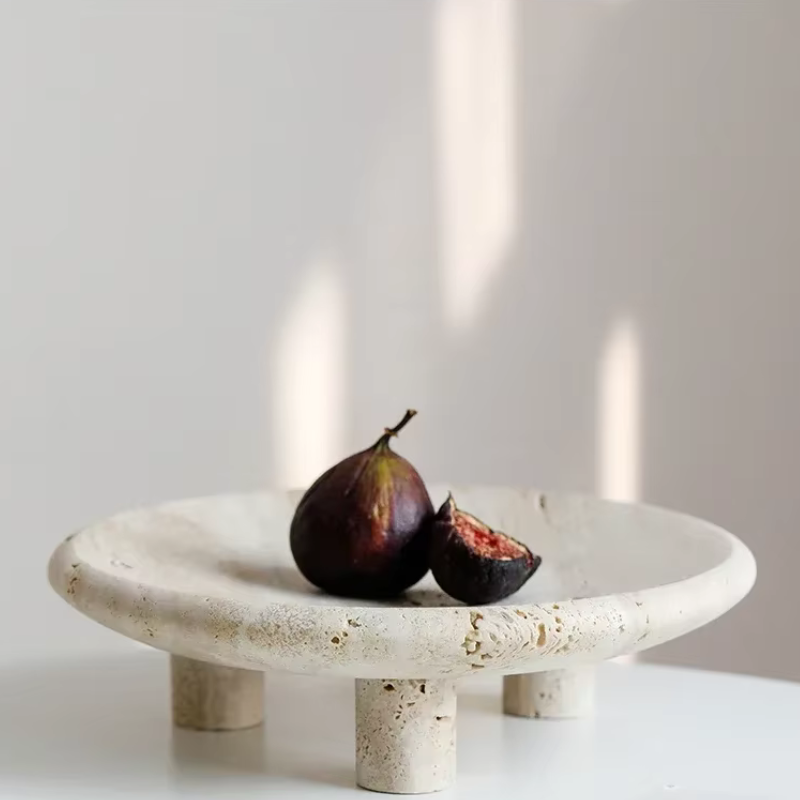 Marble Reception Tray – Decorative Stone Bowl