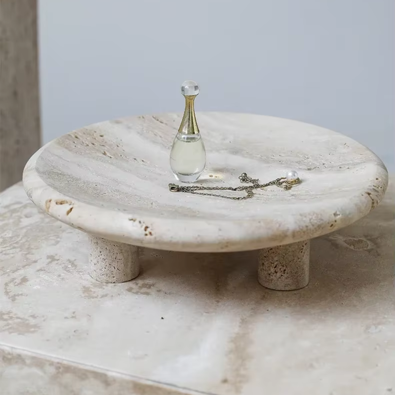 Marble Reception Tray – Decorative Stone Bowl