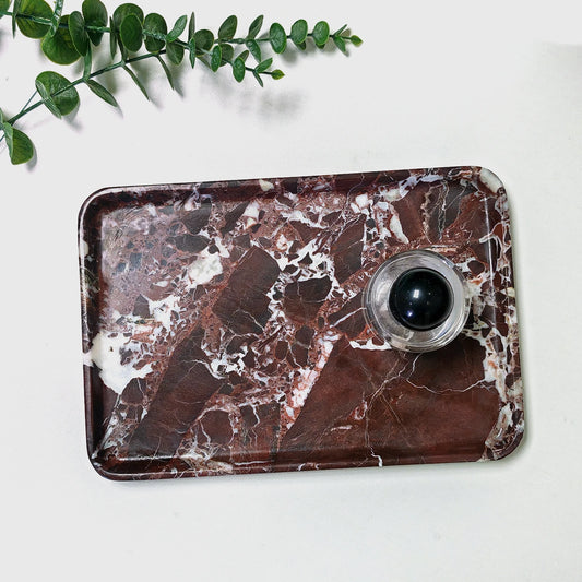 Lepanto Marble Tray – Vanity, Jewellery & Serving Organizer