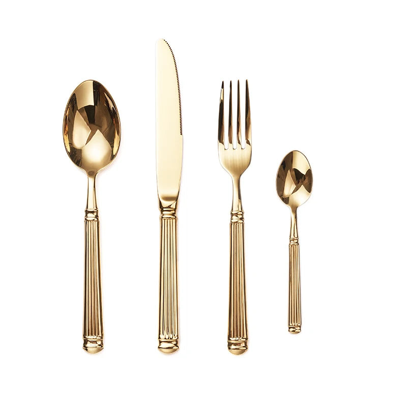 European Silverware Set – Luxury Stainless Steel Cutlery