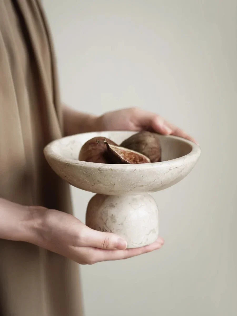 Marble Decorative Tray & Bowl Set – Home Décor & Jewellery Storage