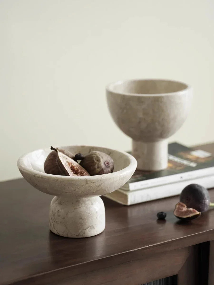 Marble Decorative Tray & Bowl Set – Home Décor & Jewellery Storage