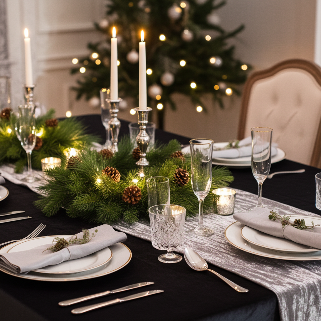 180cm Pre-Lit Rattan Christmas Centrepiece Garland