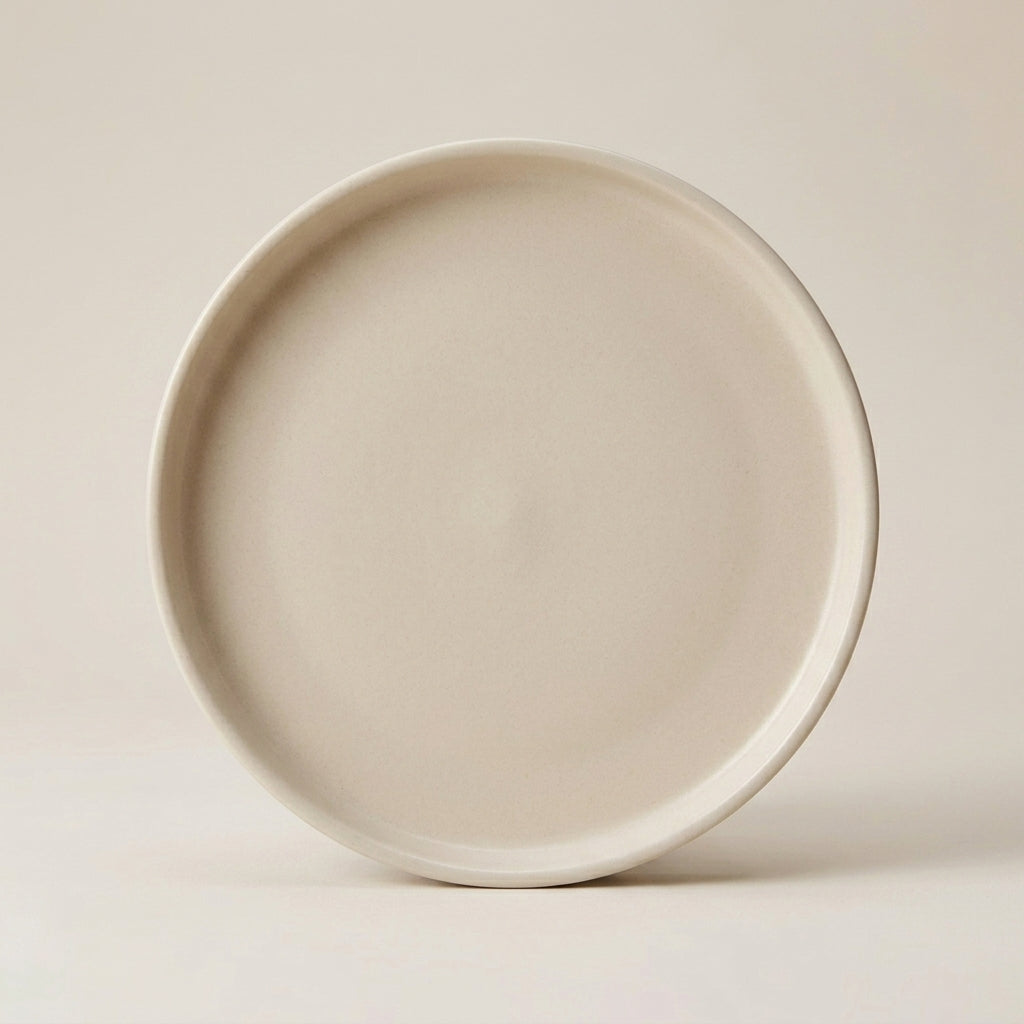 Heirloom Stoneware Dinner Set | Soft Cream
