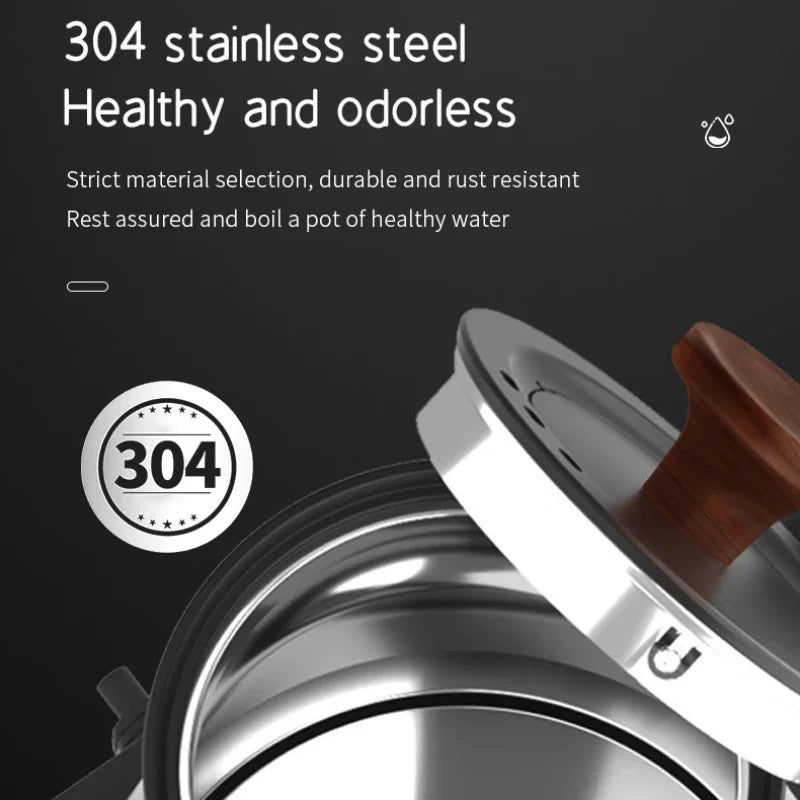 Intelligent Electric Kettle 900ML – Gooseneck Spout, 220V 1200W Precision Brewing