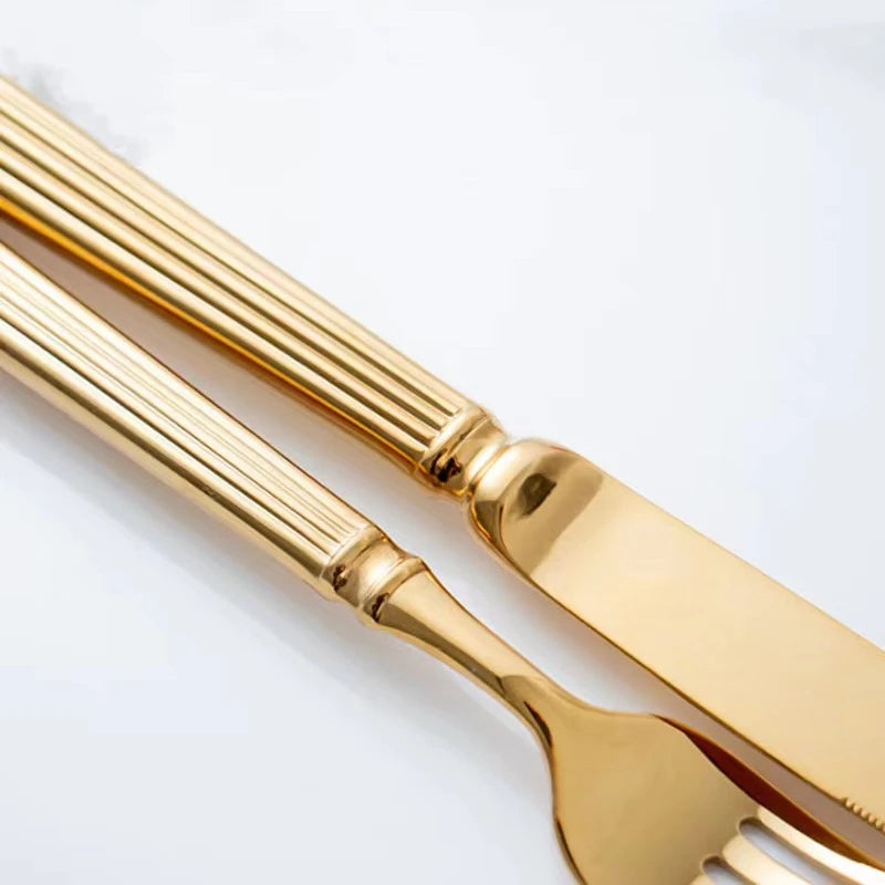 European Silverware Set – Luxury Stainless Steel Cutlery