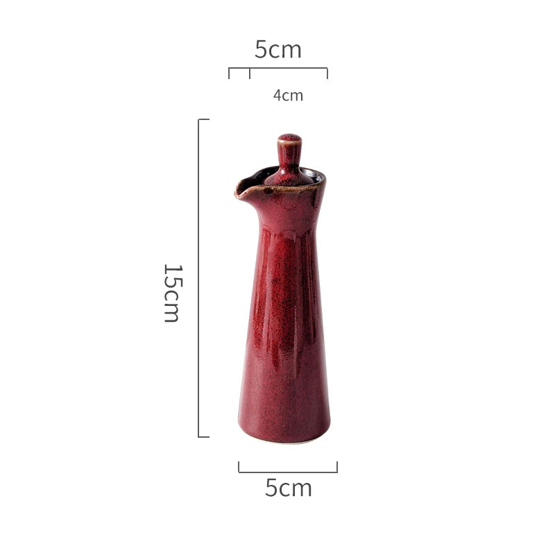 Ceramic Olive Oil Dispenser – 15 cm – Premium Kitchen &amp; Table Accessory
